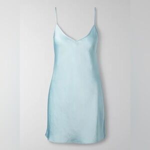 Wilfred Light Blue Mini Dress